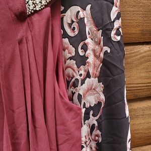 Beautiful flowing skirt & dressy sleeveless blou